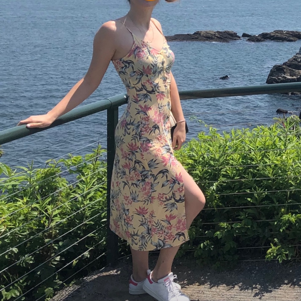 H&M Women Midi Floral dress Adjustable straps